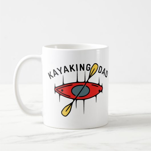 Kayaking Vater Kaffeetasse (Links)