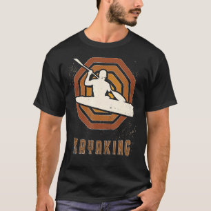 Kayaking Vintag Retro Classic Sport Liebe T-Shirt