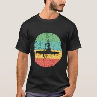 Kayaking Vintag Retro Kayak T-Shirt