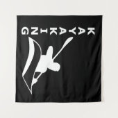 Kayaking Wandteppich (Vorderseite (Horizontal))