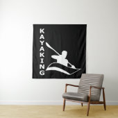 Kayaking Wandteppich (Beispiel)