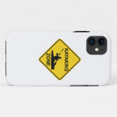 Kayaking Zone Road Sign Case-Mate iPhone Hülle (Rückseite (Horizontal))