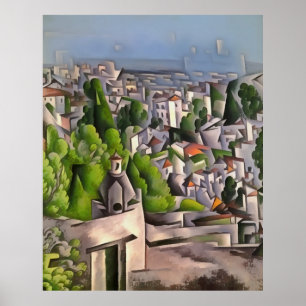 Kayakoy Leere Alte Häuser Städtische Landschaft Poster