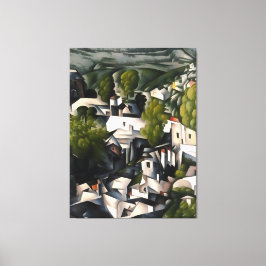 Kayakoy Village Griechische Häuser Abstrakte Kunst Leinwanddruck