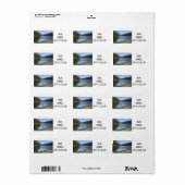 ***KAYAKS*** ADRESSE-ETIKETTEN ADRESSAUFKLEBER (Vorne)