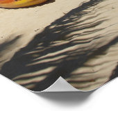 Kayaks am Strand, Plantation Island Resort Poster (Ecke)