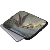 Kayaks auf Dicebox Island, Broken Island Group, Laptopschutzhülle (Vorne Knopf)