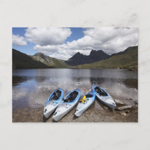 Kayaks, Cradle Mountain und Dove Lake, Cradle Postkarte
