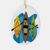 Kayaks Keramik Ornament (Rechts)
