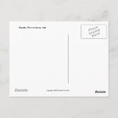 Kayaks Postcard Postkarte (Rückseite)