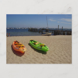 Kayaks Postcard Postkarte
