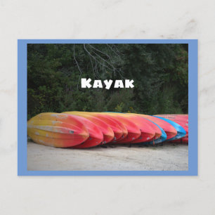 Kayaks Postcard Postkarte