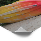 Kayaks Poster (Ecke)