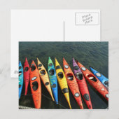 Kayaks! Postkarte (Vorne/Hinten)