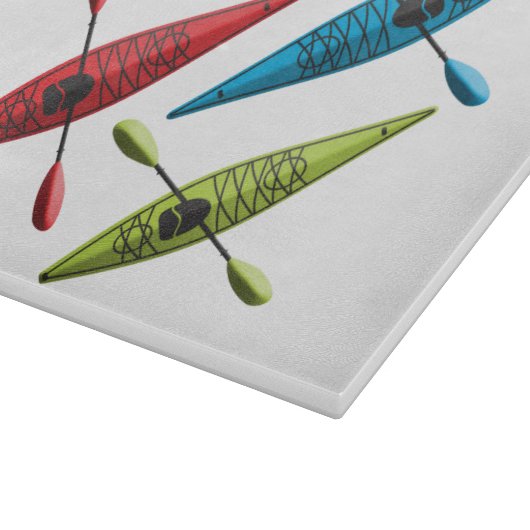 Kayaks-Schneidbrett Schneidebrett (Ecke)