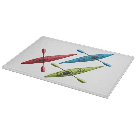 Kayaks-Schneidbrett Schneidebrett (Ecke)