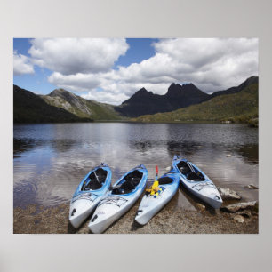 Kayaks, Wiege- und Taubensee, Wiege Poster