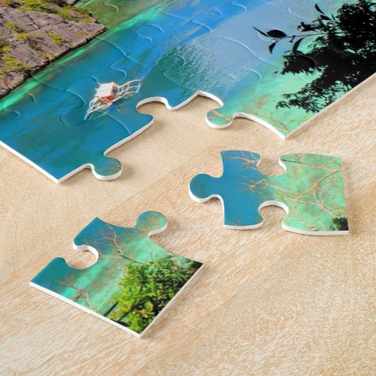 Kayangan Lake in Palawan Philippinen Puzzle (Seite)