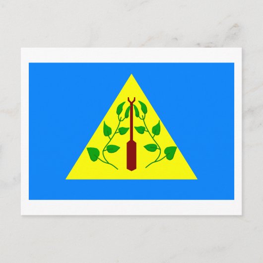 Kayangel Flag Postkarte (Vorderseite)
