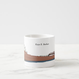 Kaye E. Barker ausschnitt Espresso Tasse
