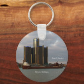 Kaye E. Barker Detroit Schlüsselkette Schlüsselanhänger (Vorderseite)