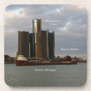Kaye E. Barker Detroit Set von 6 Untersetzer aus K