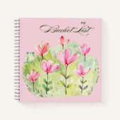 Kaye und Summer Bucket List Notebook Notizblock (Vorderseite)