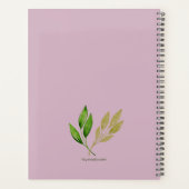 Kaye und Summer Leaf Planner Planer (Rückseite)