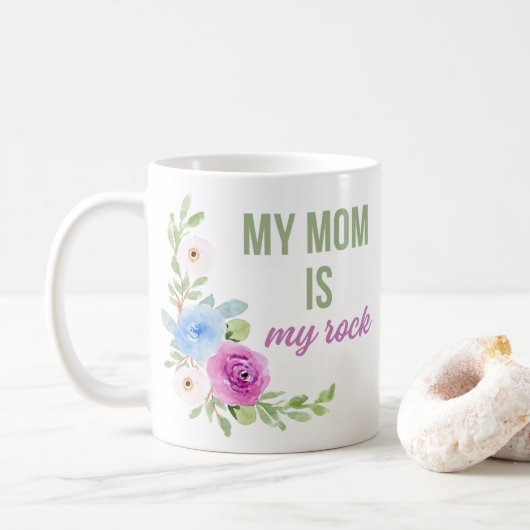 Kaye und Summer Meine Mama ist My Rock Tasse (Mit Donut)