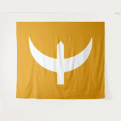 Kayi Boyu Osman Flag Wandteppich (Vorderseite (Horizontal))