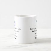 Kayi Ertugrul Ghazi Zitat zur Bekämpfung der Gerec Kaffeetasse (Mittel)