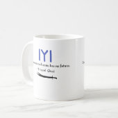 Kayi Ertugrul Ghazi Zitat zur Zukunft Kaffeetasse (Vorderseite Links)