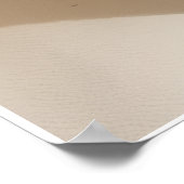 Kayla Aesthetic Minimalist Name Poster – Personal (Ecke)