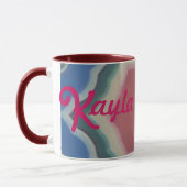 Kayla Bedeutungs-und Namen-Ursprungs-Tasse Tasse (Links)