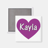 Kayla Magnet (Vorderseite/Rückseite)