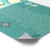 "Kayla" Name Gedicht Poster (Ecke)