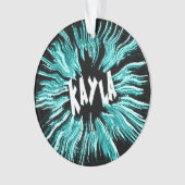 Kayla Name Star Ornament (Vorderseite)