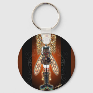 "Kayla" Steampunk Fairy Key Chain Schlüsselanhänger