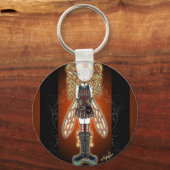 "Kayla" Steampunk Fairy Key Chain Schlüsselanhänger (Vorderseite)