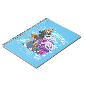 Kayla, Tom & Jerry - ein Spiel mit Katze und Maus Notizblock (Linke Seite)