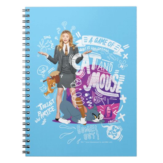 Kayla, Tom & Jerry - ein Spiel mit Katze und Maus Notizblock (Vorderseite)