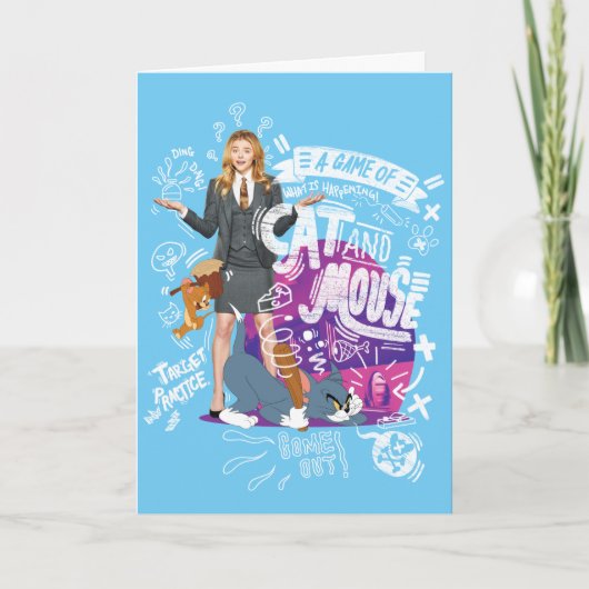 Kayla, Tom & Jerry - ein Spiel von Katze und Maus Karte (Vorderseite)