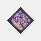 Kaylee Birthday Serviette (Ecke)