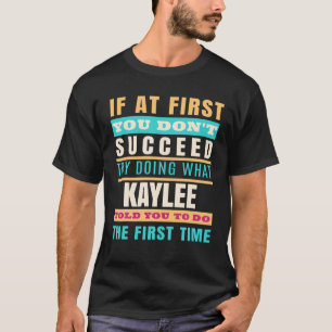 KAYLEE Personalisiert Name Shirt KAYLEE Vorname t 