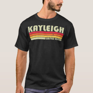 KAYLEIGH Name Personalisiert Retro Vintag 80er 90s T-Shirt