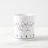 Kayleigh Peptid-Namen-Tasse Kaffeetasse (Mittel)