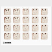 Kayli K. : Square Sticker (Blatt)