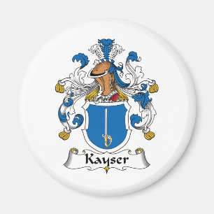 Kayser Familienwappen Magnet
