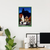 Kaysersberg, Frankreich Poster (Heimbüro)