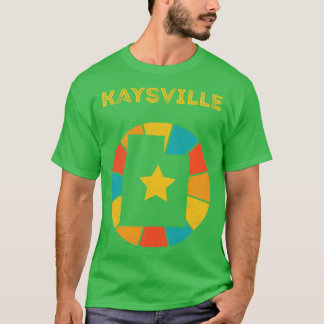 Kaysville Utah Vintage abgenutztes Andenken 1 T-Shirt